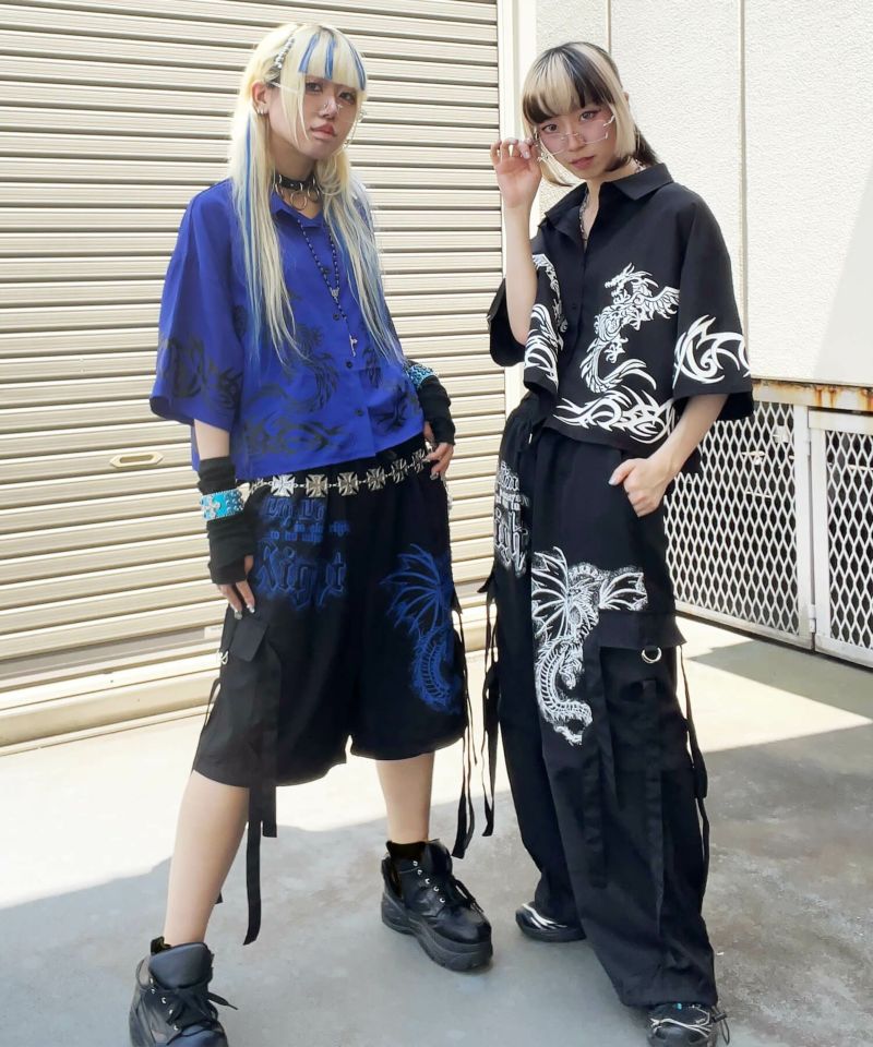 ☆DESCENDANT☆ブラックネイビーカーゴパンツ☆ 34%OFF】≪DARRDY/ダーディー≫#家庭科ドラゴン/平成男児カーゴ