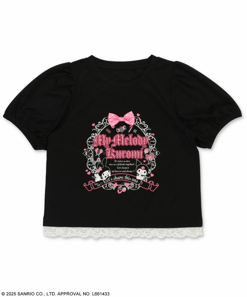 マイメロディ&クロミ×SPINNS』パフスリーブTシャツ | SPINNS WEB