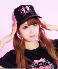 予約】『マイメロディ&クロミ×SPINNS』メッシュキャップ