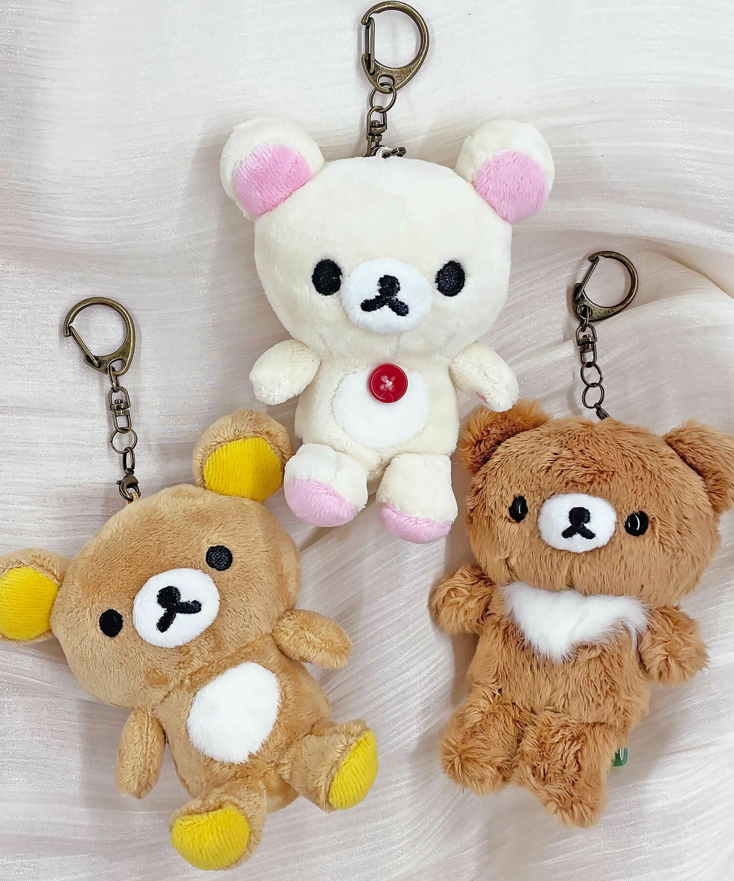 ≪リラックマ≫おでかけぬいぐるみキーホルダー|スピンズ公式通販|新