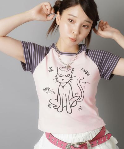 ウサハナ×SPINNS』ビッグTシャツ | SPINNS WEB STORE | SPINNS