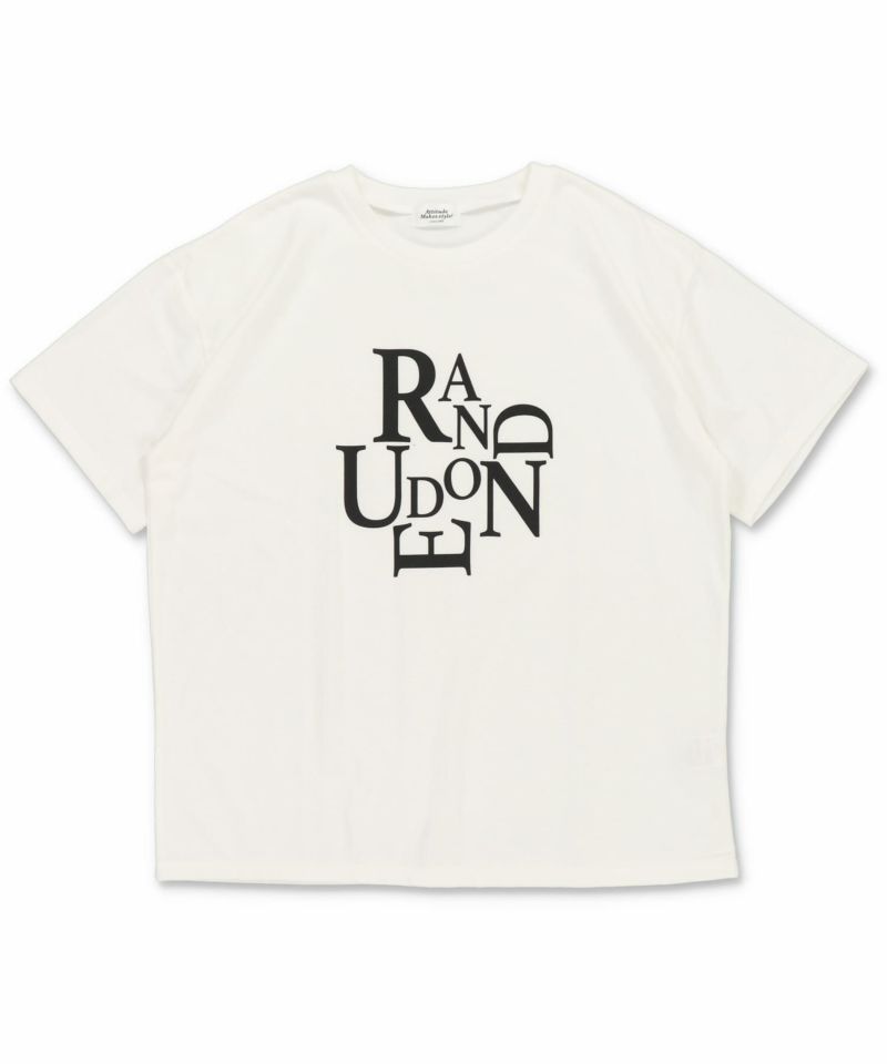 21%OFF】半袖オーバーサイズTシャツ/ランダムロゴ | SPINNS WEB