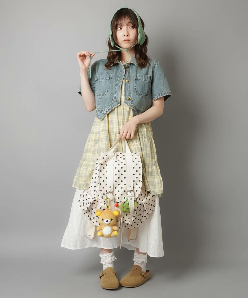 kaorinomori イヤーマフ グレー kaorinomori（カオリノモリ）の「momono kakibuchi