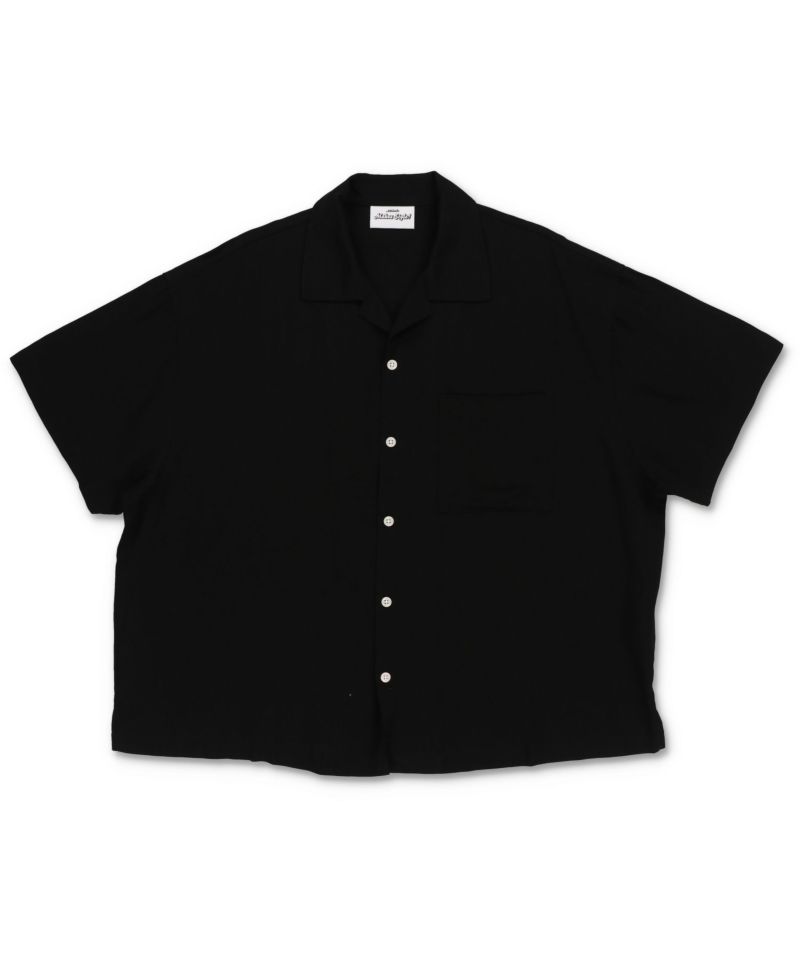 【美品】 phigvel オープンカラーシャツ 短丈 美品 PHIGVEL レーヨン オープンカラーシャツ フィグベル - メルカリ