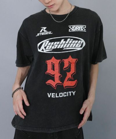 boohoo MAN★オーバーサイズ 半袖 スプライト トップス Tシャツ 000000001365_XcSmsem.jpg