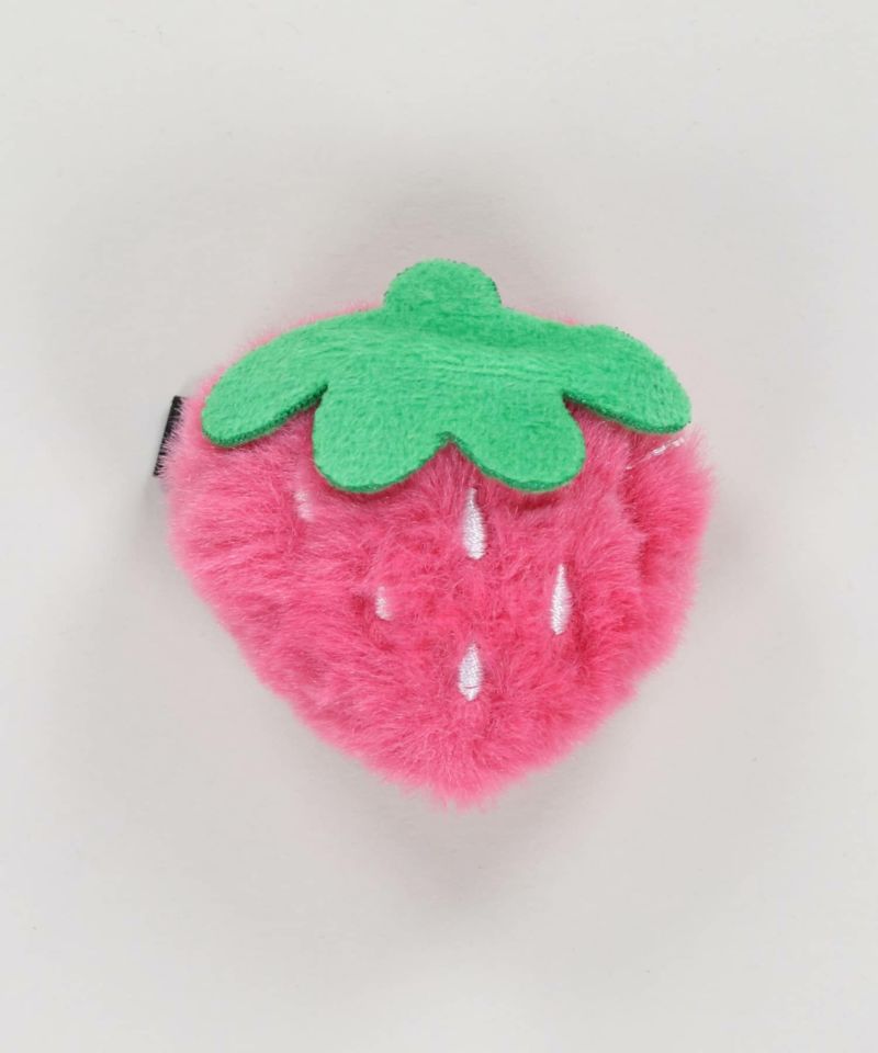 ぬいぐるみヘアクリップ/ストロベリー | SPINNS WEB STORE