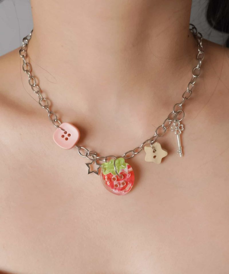 ジェーンマープル トリカゴ苺ネックレス 6bfa6d04e727a89d6e66a88b739d73