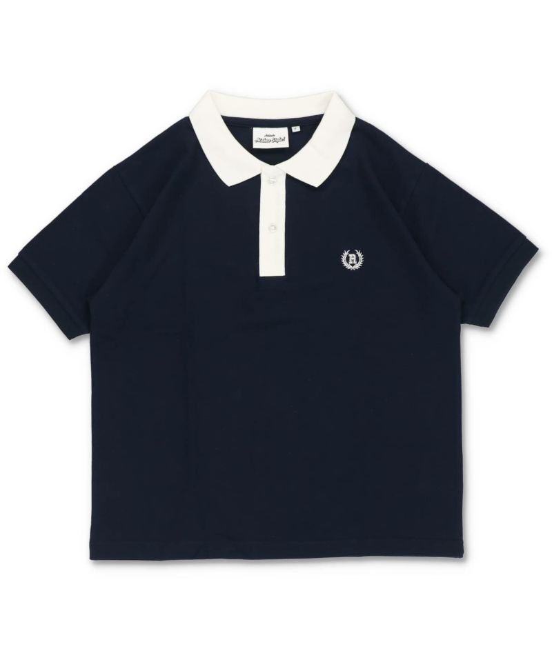 ネイビーxホワイト