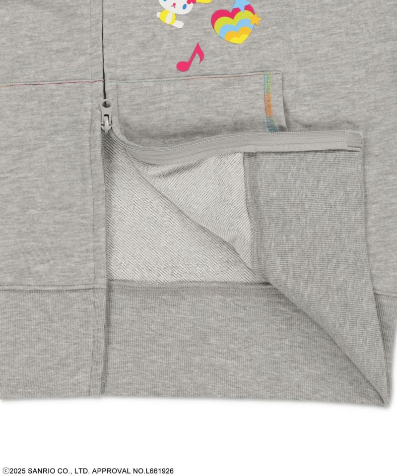 ウサハナ×SPINNS』ワッペンジップパーカー | SPINNS WEB STORE