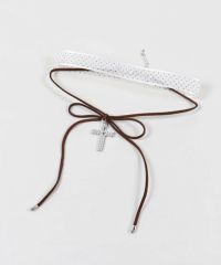 ホワイトxブラウン