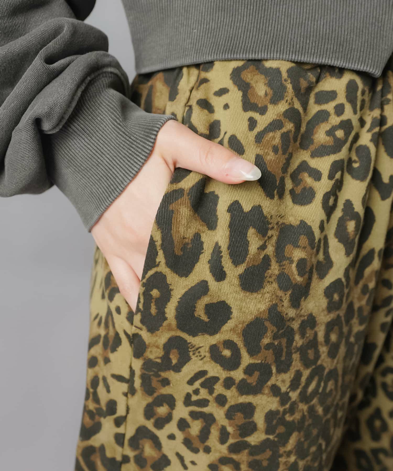 ENGINEERED GARMENTSレオパード 豹柄パンツ ENGINEERED GARMENTSレオパード 豹柄パンツ