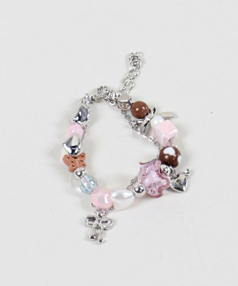 シルバーxピンク