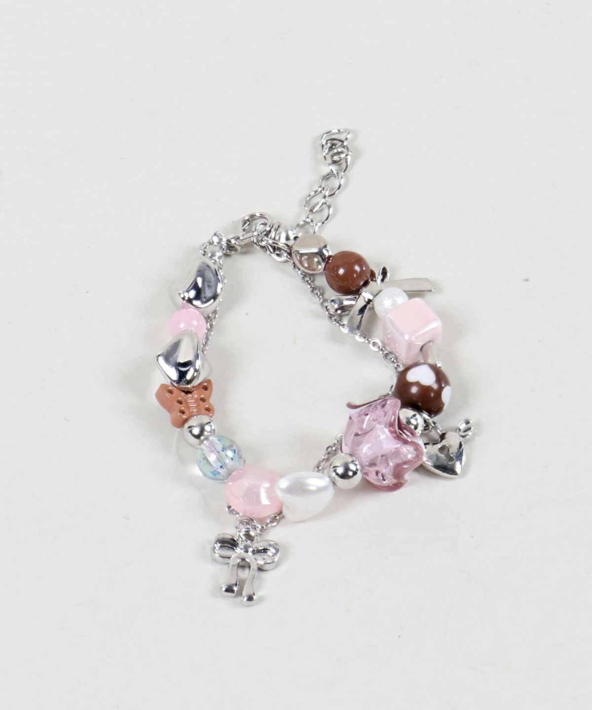 シルバーxピンク