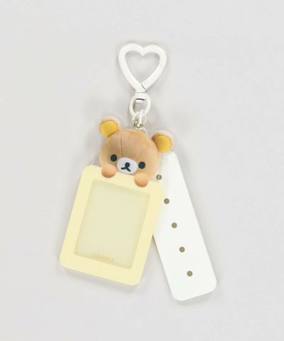 リラックマ えらんでコフレンズ フォトキーホルダー パーツ　証明写真風シール リラックマ えらんでコカスタムキーホルダー えらんでコフレンズ