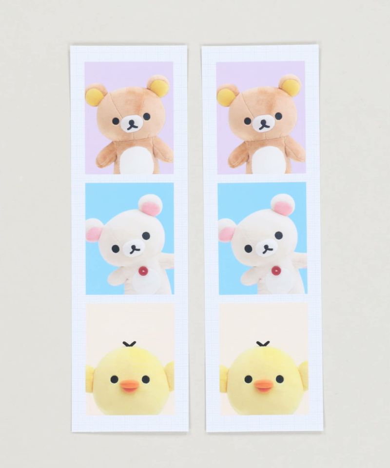 ≪リラックマ≫えらんでコ証明写真風シール/えらんでコカスタム