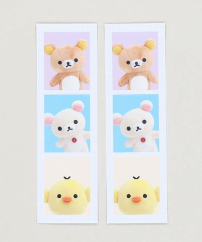 ≪リラックマ≫えらんでコ証明写真風シール/えらんでコカスタム