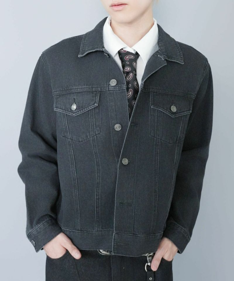 短丈デニムジャケット/3rdタイプ/Gジャン/ユニセックス | SPINNS WEB