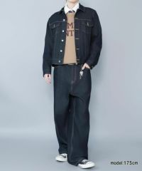 短丈デニムジャケット/3rdタイプ/Gジャン/ユニセックス | SPINNS WEB