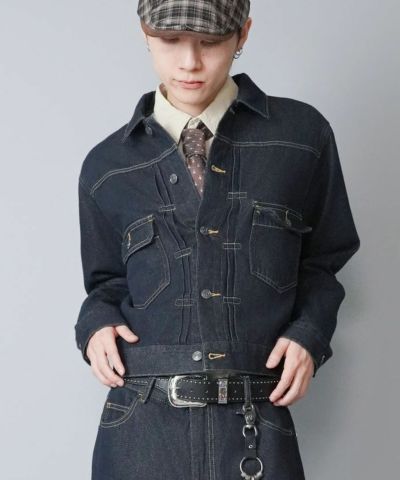 短丈デニムジャケット/2ndタイプ/Gジャン/ユニセックス | SPINNS WEB