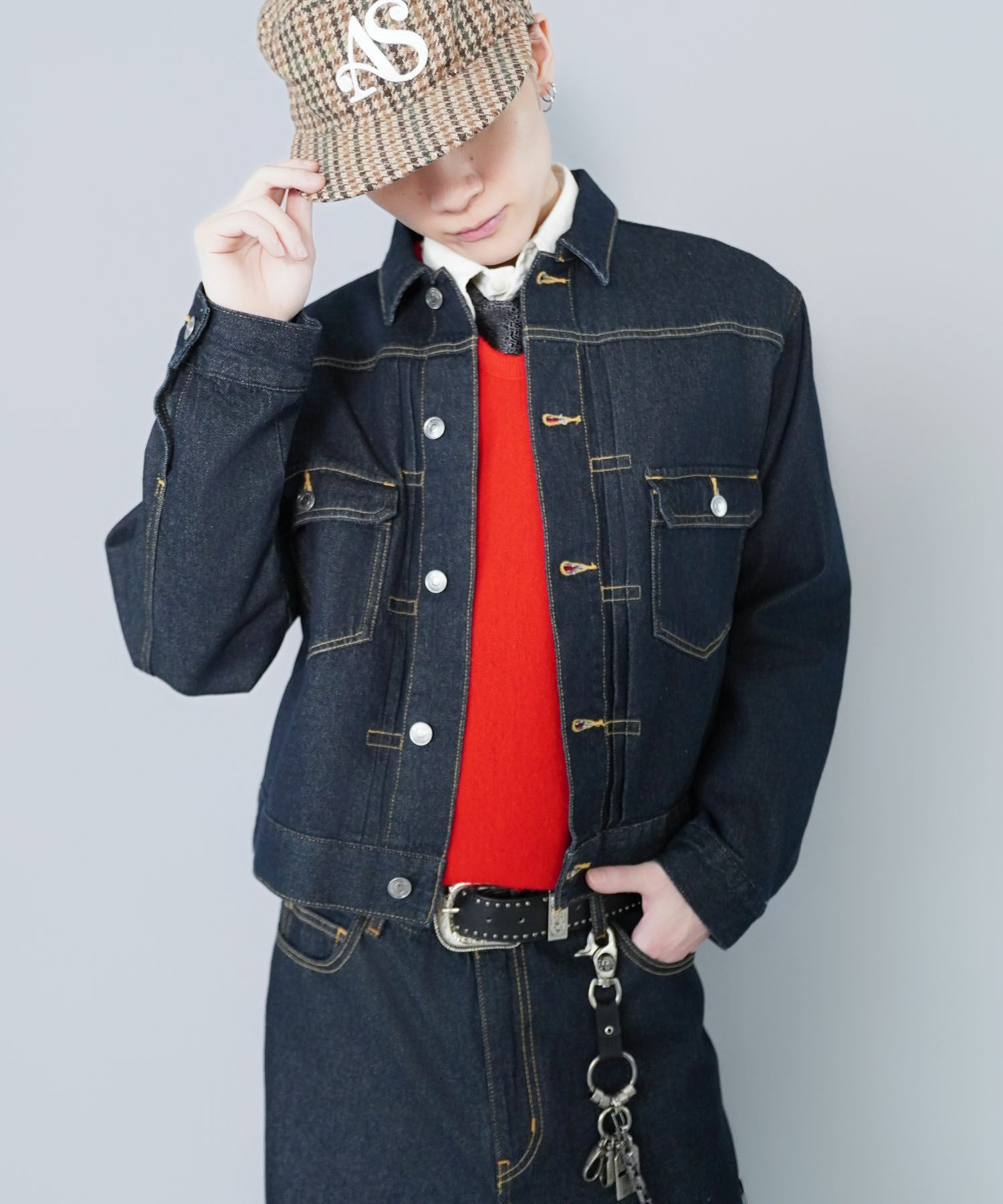 短丈デニムジャケット/2ndタイプ/Gジャン/ユニセックス | SPINNS WEB