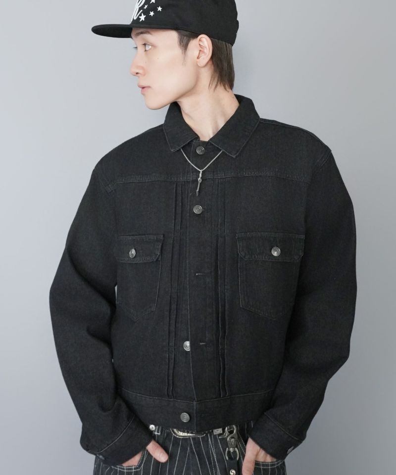 短丈デニムジャケット/2ndタイプ/Gジャン/ユニセックス | SPINNS WEB