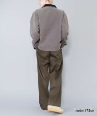 短丈カバーオールジャケット/ワークブルゾン/ユニセックス | SPINNS