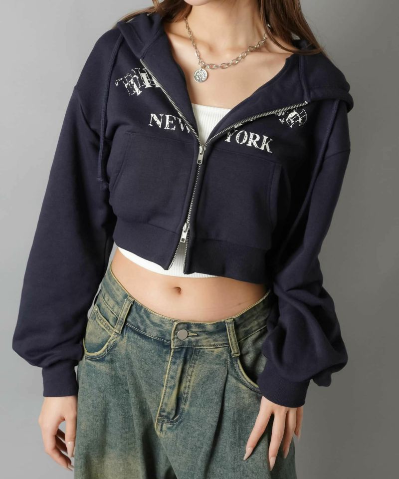 ぽこピー×SPINNS ZIPパーカー ぽんぽこ ピーナッツくん - パーカー新 発売