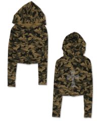 26%OFF】ショート丈薄手ジップパーカー/ストーンクロス/#平成ギャル