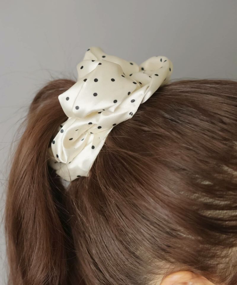 サテンシュシュ/ドット/#NEO森ガール/#ウィッシュコア | SPINNS WEB