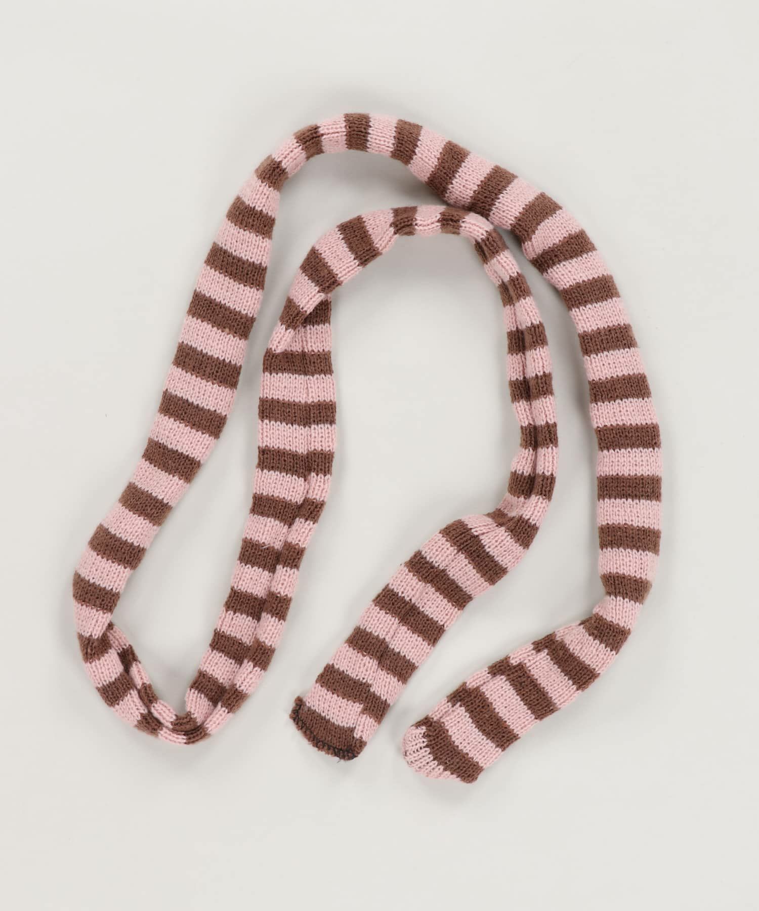 ブラウンxピンク