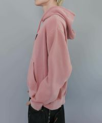 64%OFF】短丈スウェットパーカー/ハート/バックプリント/ワンポイント