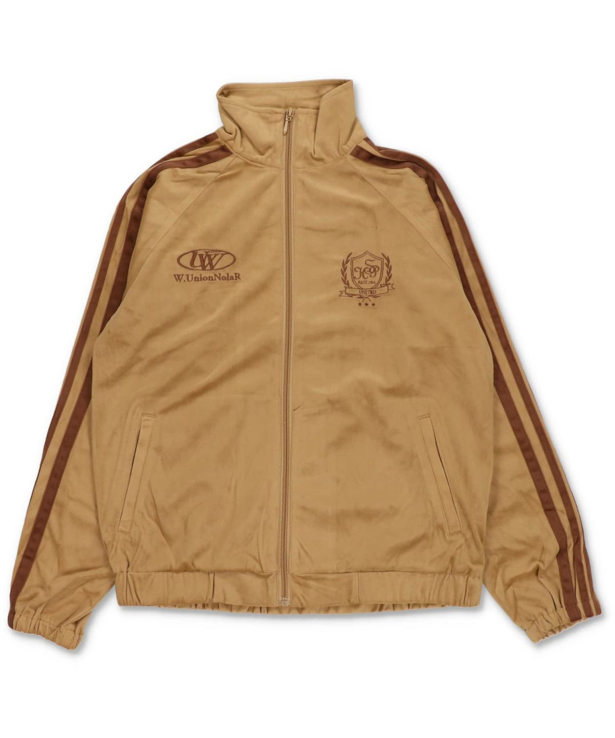 ベージュxブラウン