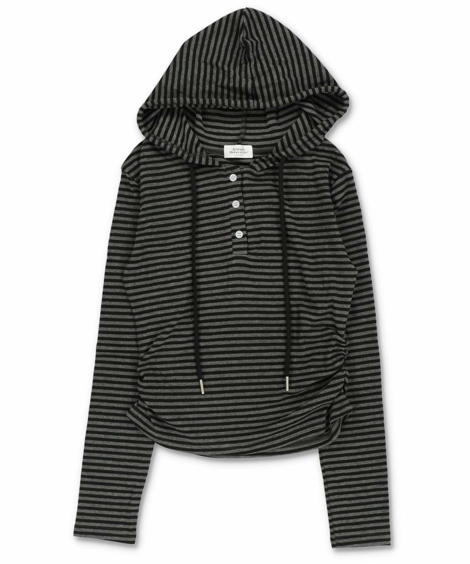 チャコールxブラック