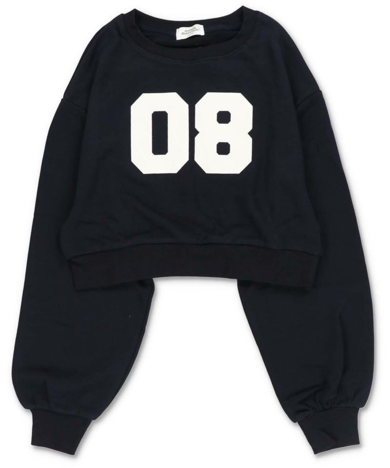 裏毛ショート丈スウェット/ナンバー | SPINNS WEB STORE | SPINNS