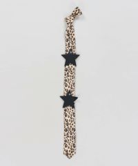 ベージュxヒョウ