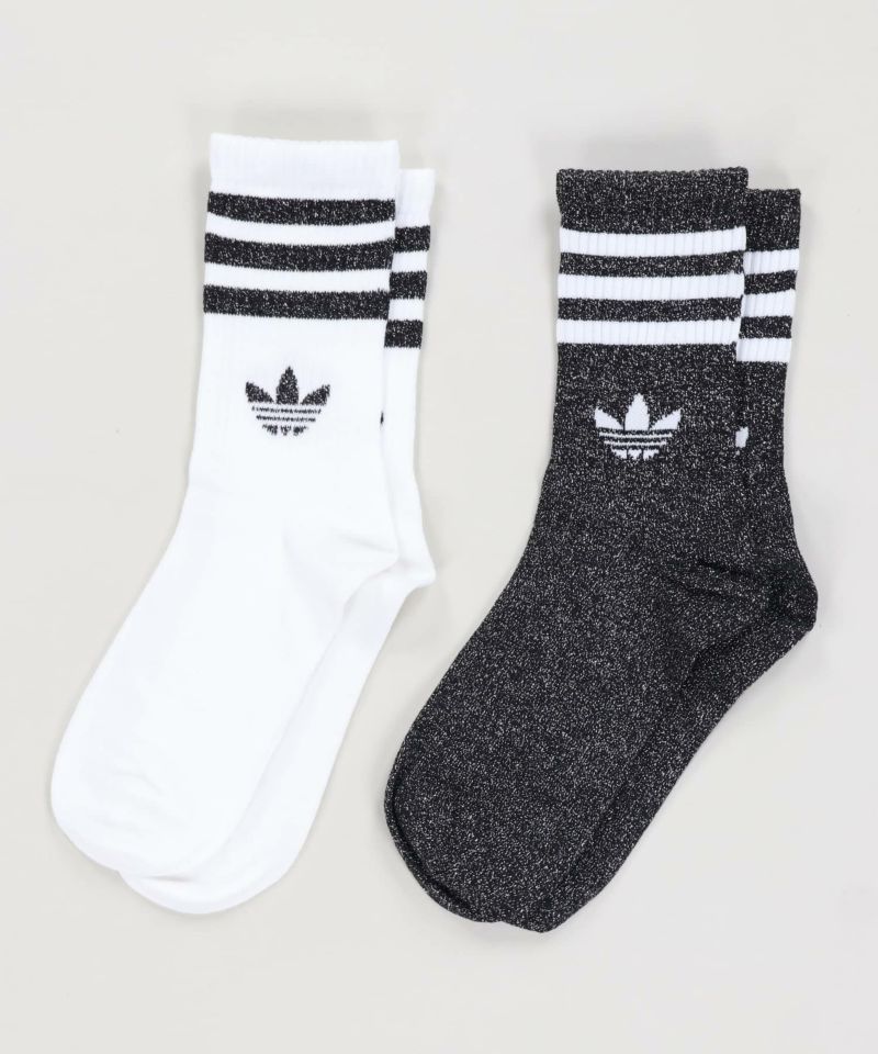 ≪adidas/アディダス≫ラメクルーソックス/2足組 | SPINNS WEB STORE