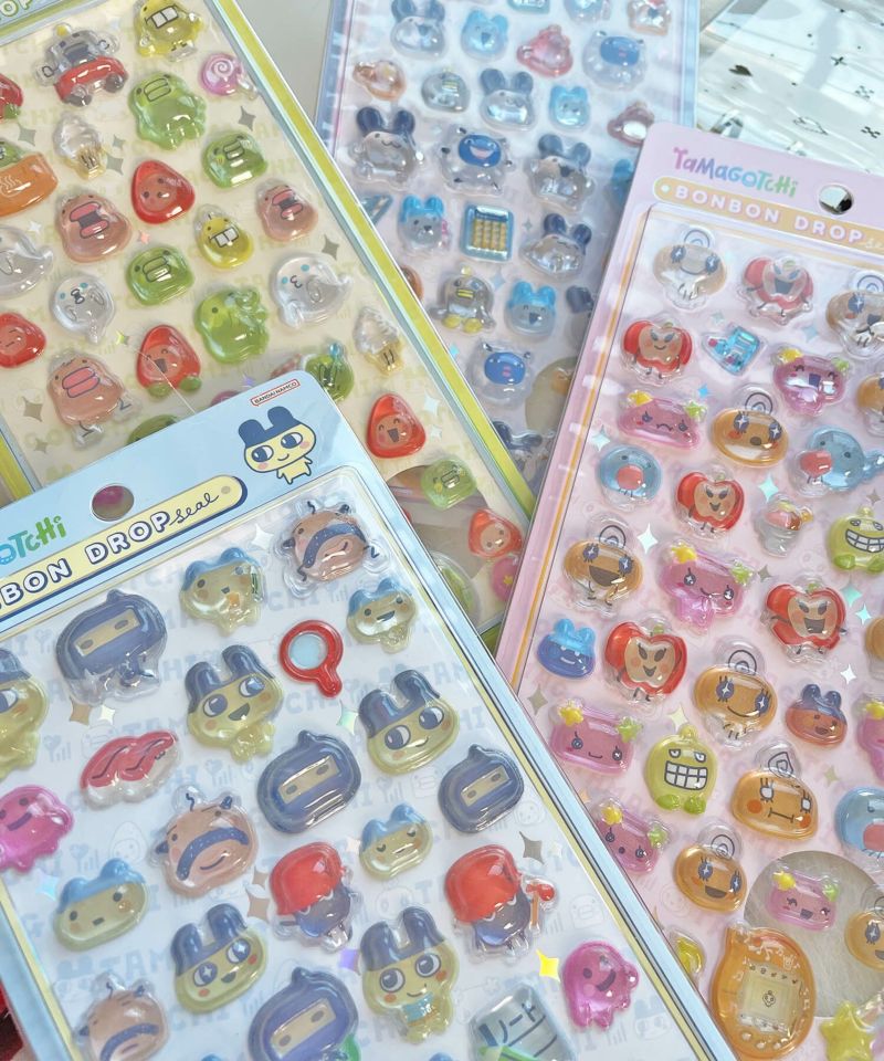 ≪たまごっち≫ボンボンドロップシール/ぷくぷく/シール＜メール便対応