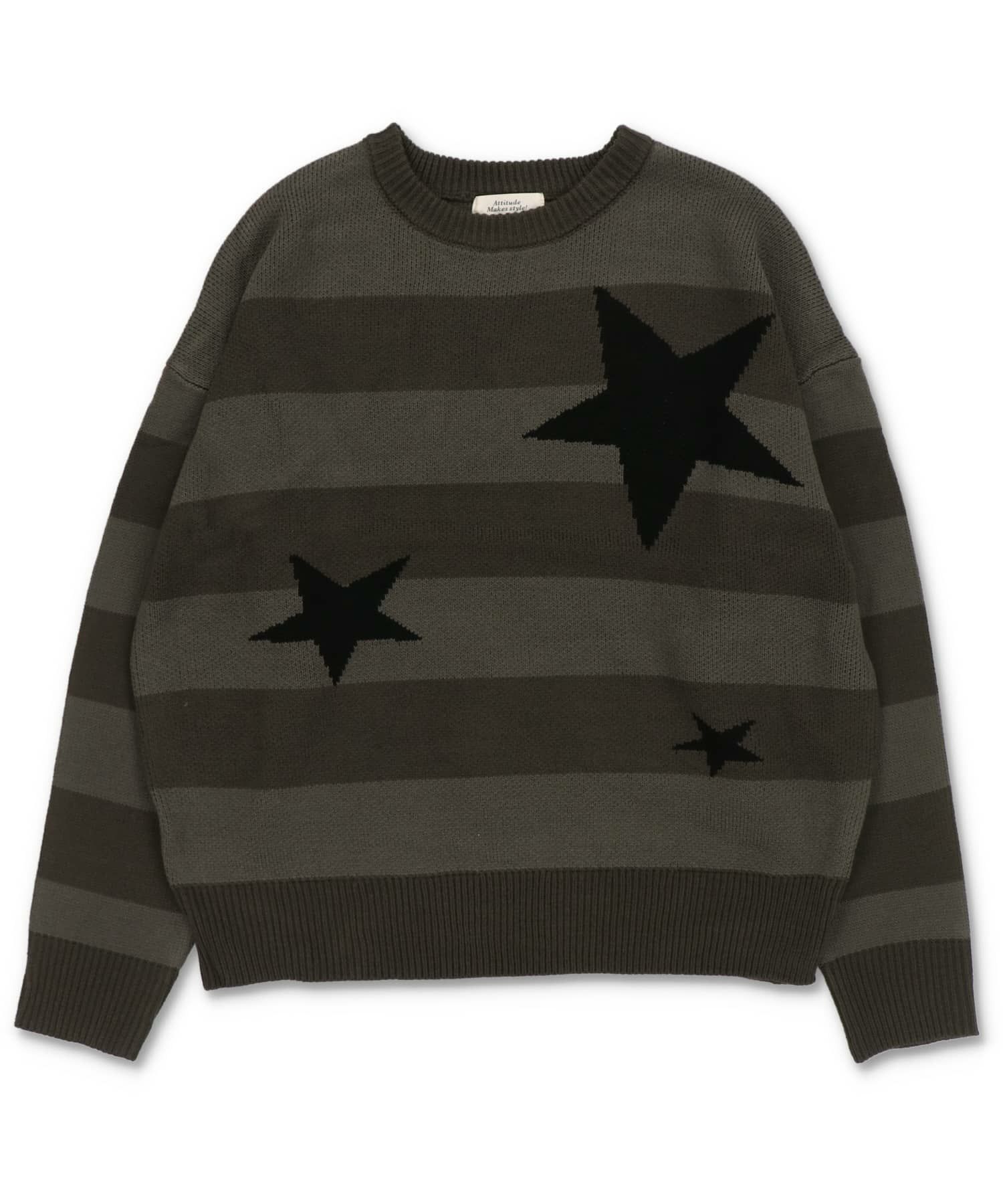 チャコールxグレー