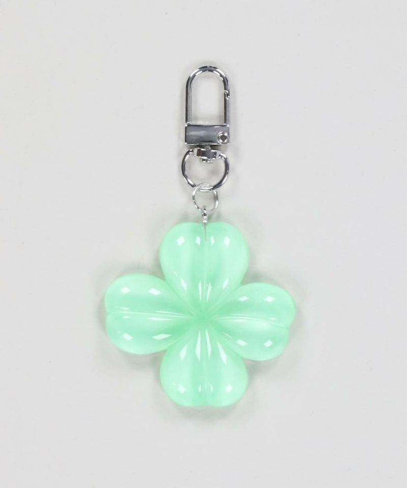 クリアキーホルダー/クローバー＜メール便対応＞ | SPINNS WEB STORE