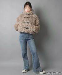 ショート丈プードルファーコート | SPINNS WEB STORE | SPINNS