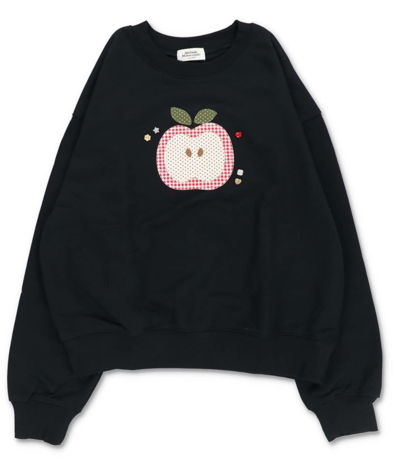 ネイビーxアップル