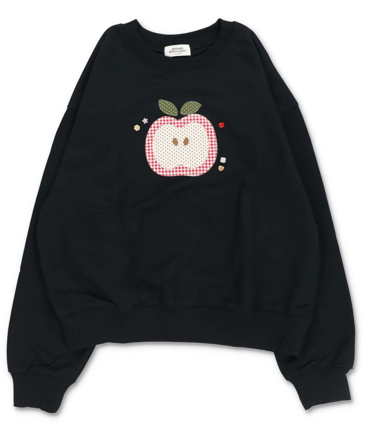 ネイビーxアップル