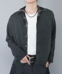 61%OFF】短丈モヘアカーディガン/無地/シンプル/ヴィンテージライク