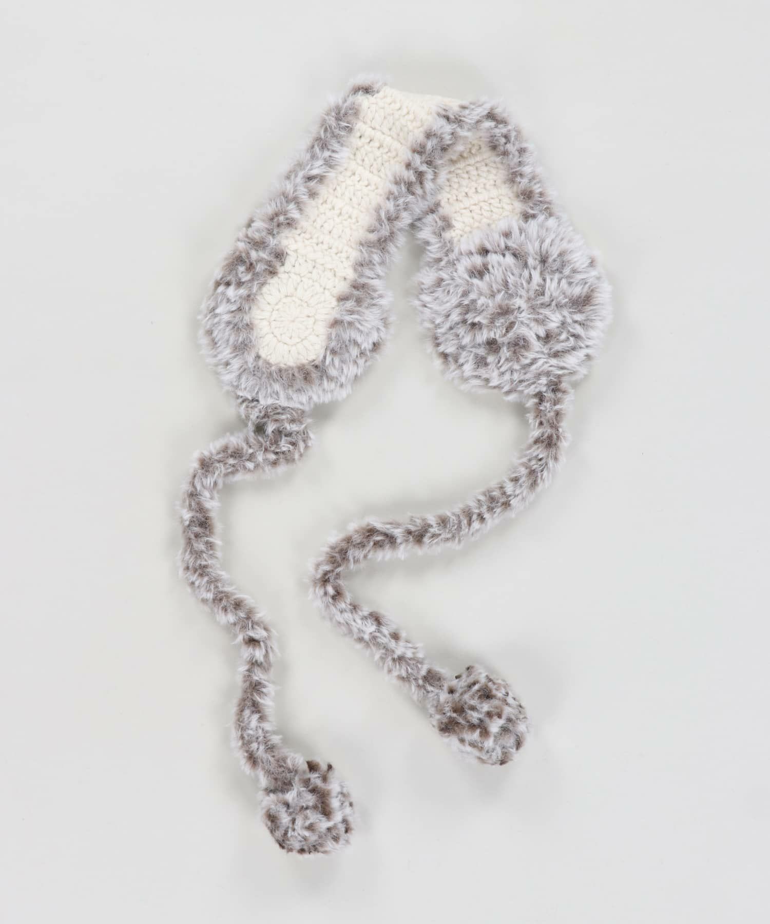 アイボリーxグレー