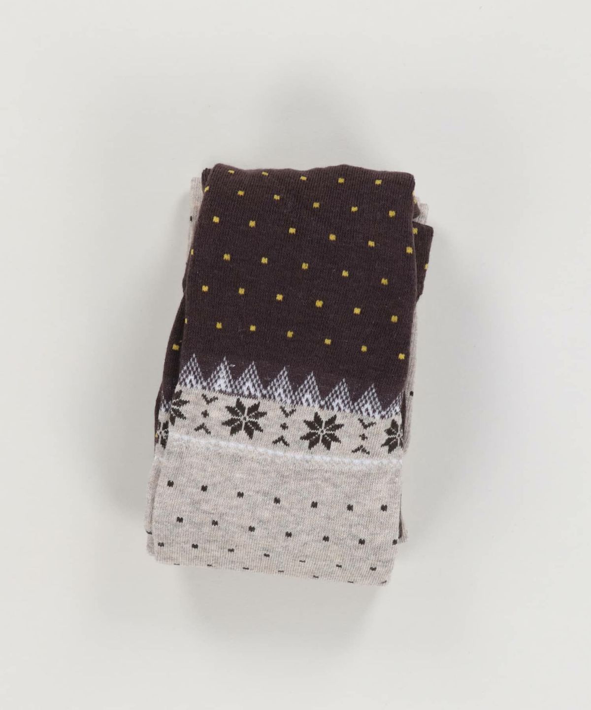 チャコールxグレー