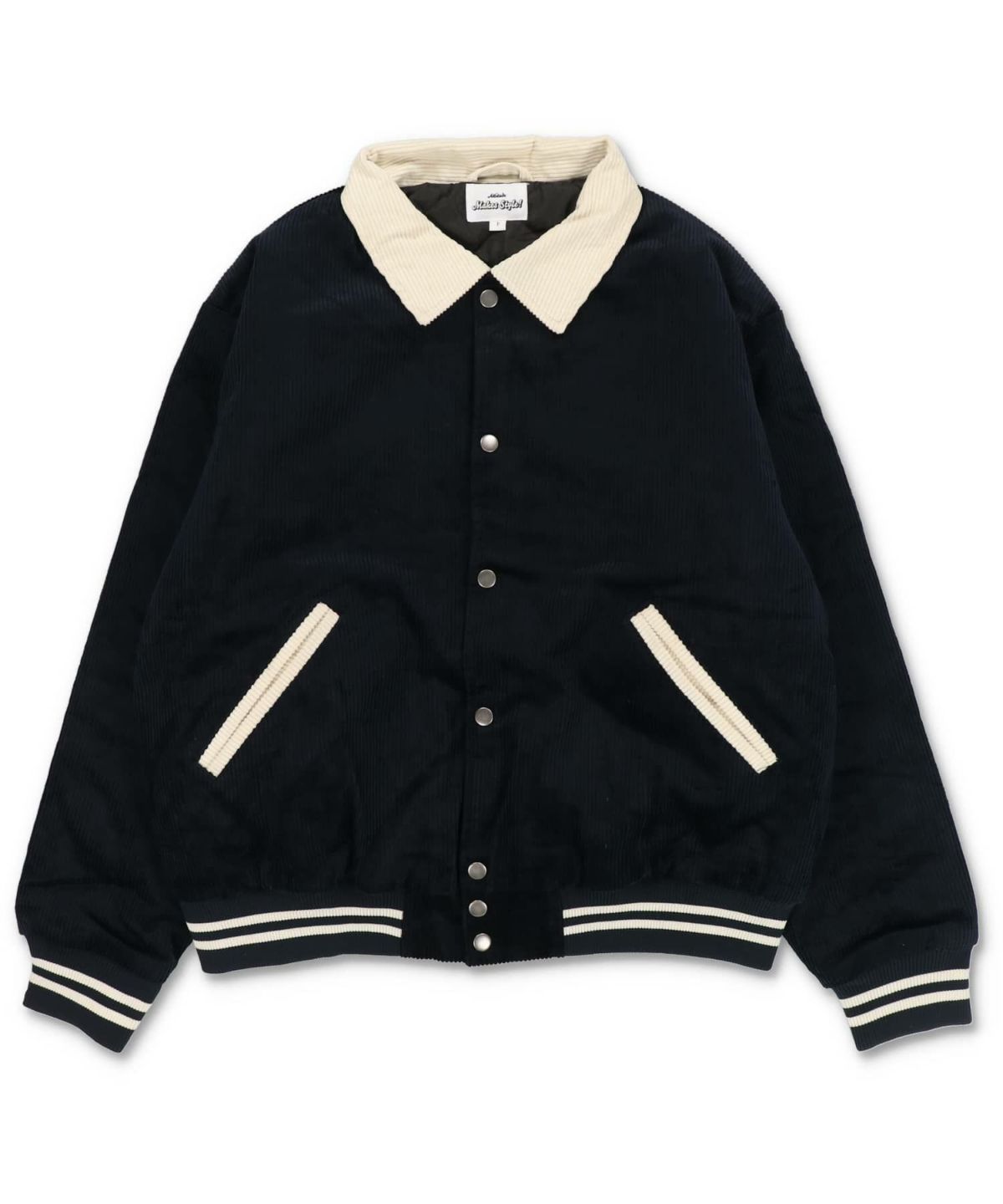 ネイビーxアイボリー