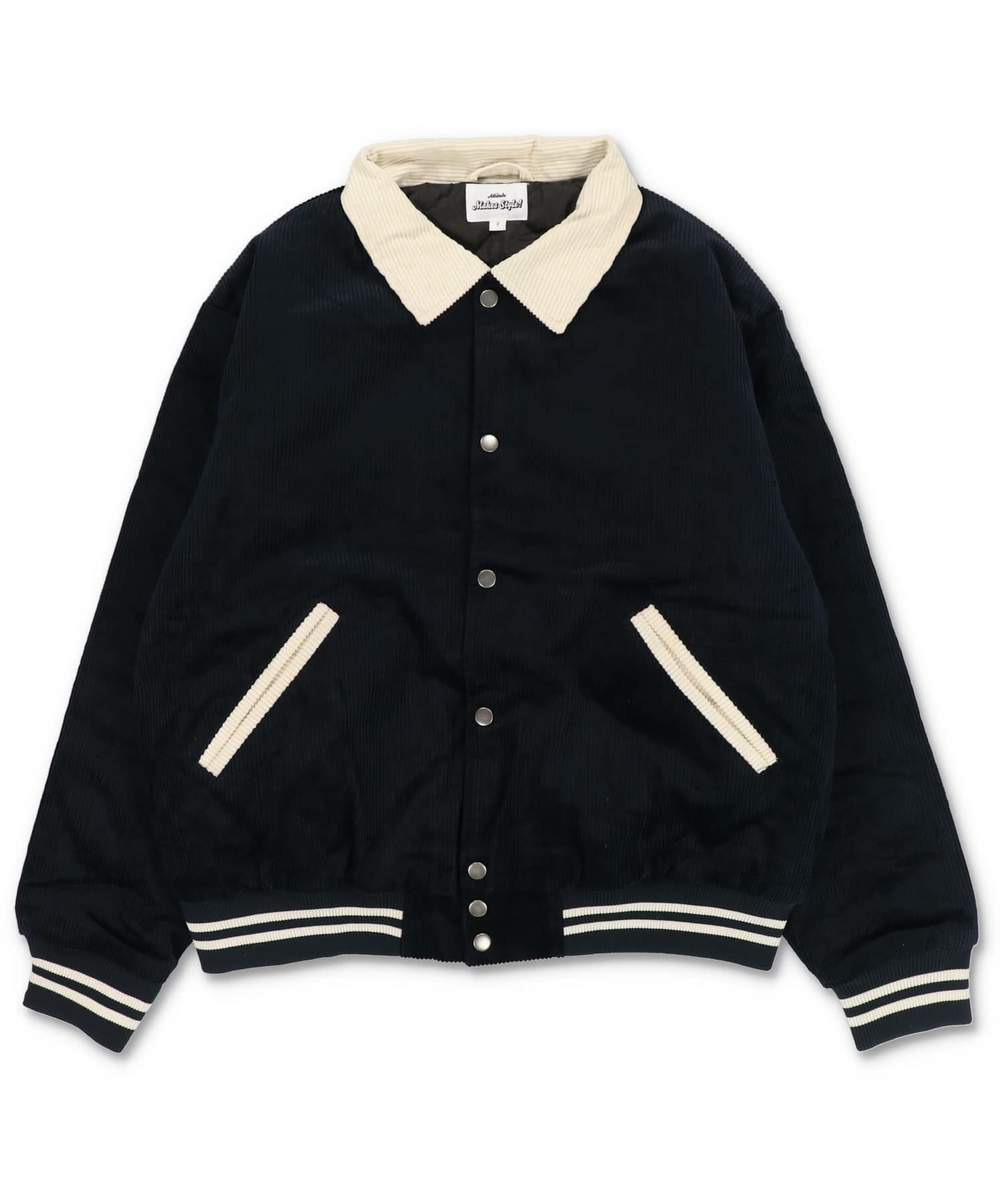 ネイビーxアイボリー