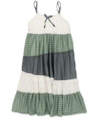 グリーンxカーキ