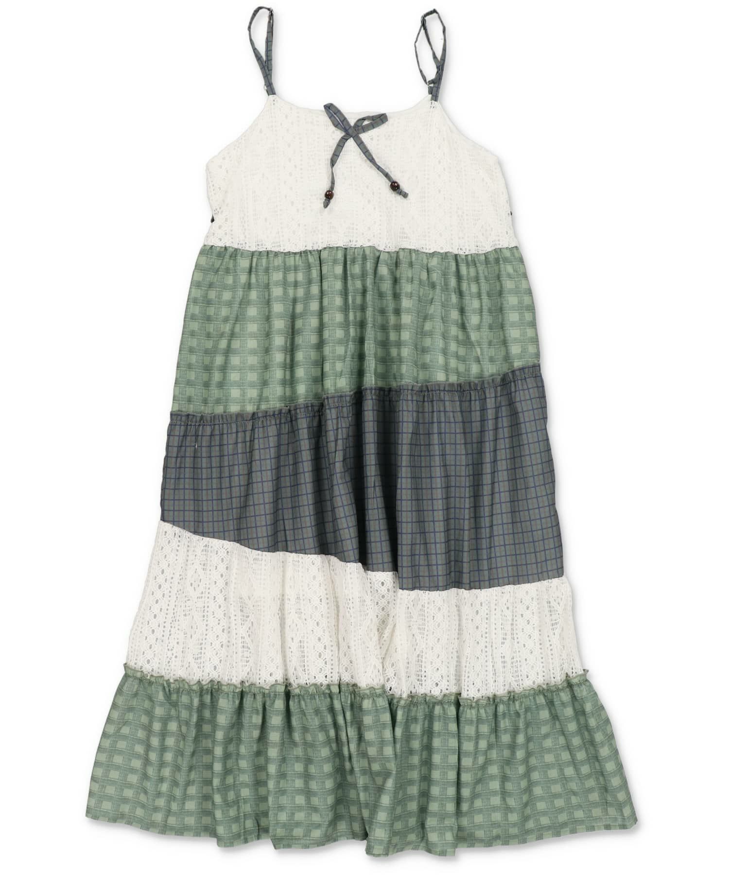 グリーンxカーキ