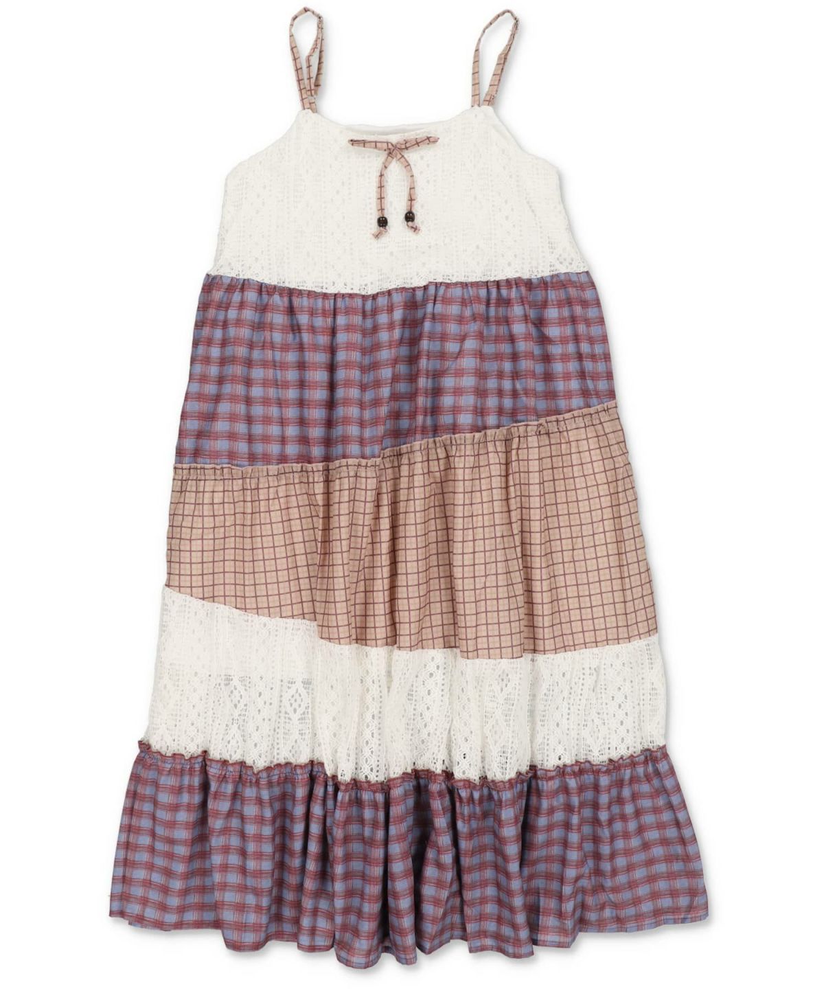 ボルドーxベージュ